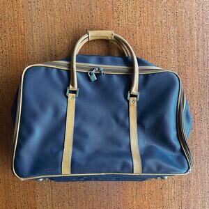 Authentic Vintage Bottega Veneta Marco Polo Weekend Bag Suitcase